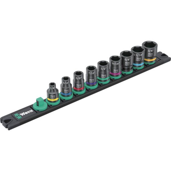 【メーカー在庫あり】 Wera社 Wera 9608マグネットレールBインパクター インチサイズ1 005452 JP店
