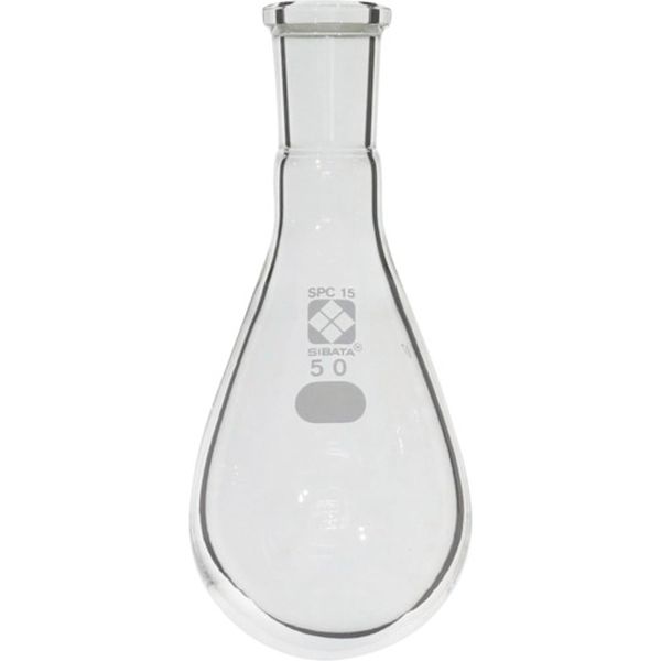 【メーカー在庫あり】 0301201550 柴田科学(株) SIBATA SPCなす形フラスコ SPC-15 50mL 030120-1550 JP店