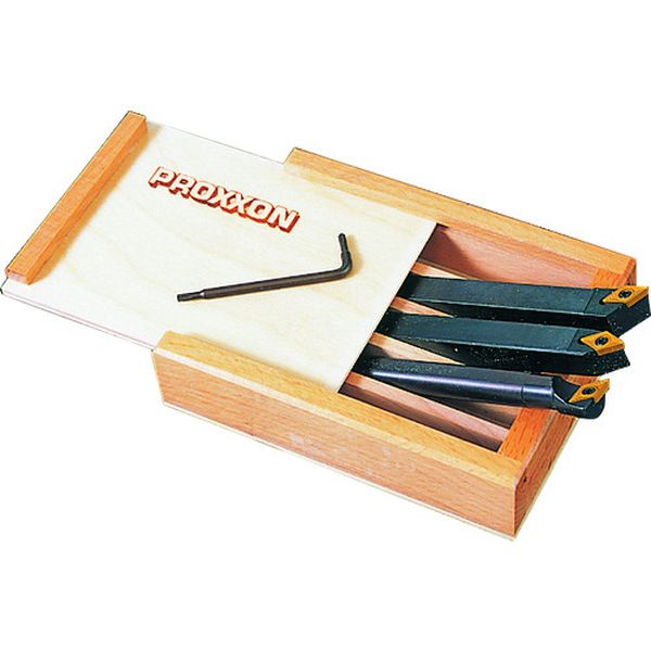 【製造業者店卸し資産あり】 (株)キソ力強さ手道具 プロクソン 小型旋盤用別売りオプション スローアウェイバイトセットPD250用 24555 JP店