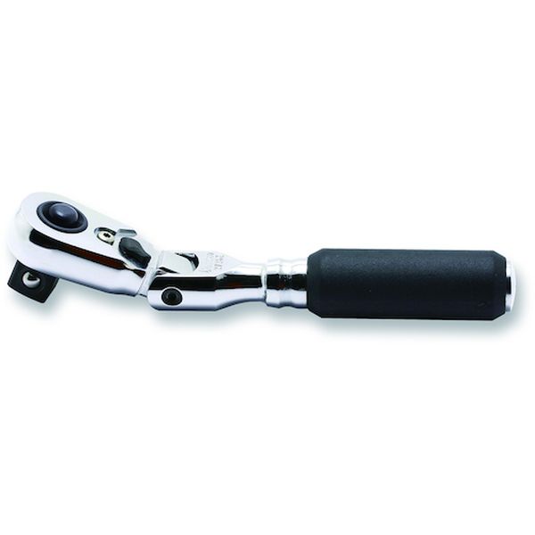 【メーカー在庫あり】 Z-EAL 3/8”(9.5mm)SQ. プッシュボタン式首振りラチェットハンドル(コンパクト) 全長114mm 2726ZB-3/8 JP店