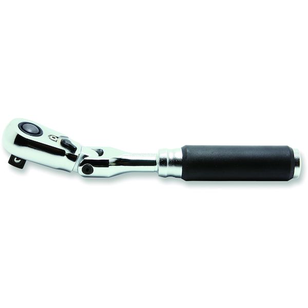 【メーカー在庫あり】 Z-EAL 3/8”(9.5mm)SQ. プッシュボタン式首振りラチェットハンドル 全長178mm 3726ZB JP店|株式会社ヒロチー商事 店