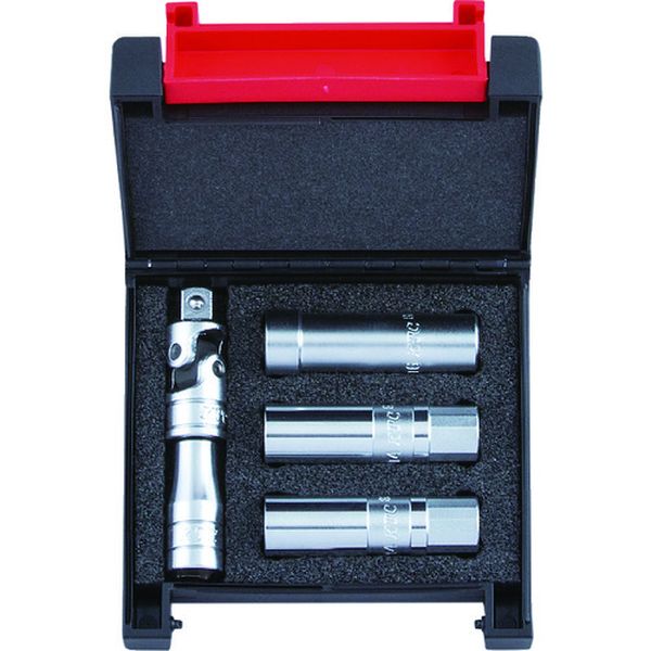 【メーカー在庫あり】 京都機械工具(株) KTC エンジン整備用レンチ 9.5sq.スパークプラグレンチセット 5点セット ATB3P05 JP店