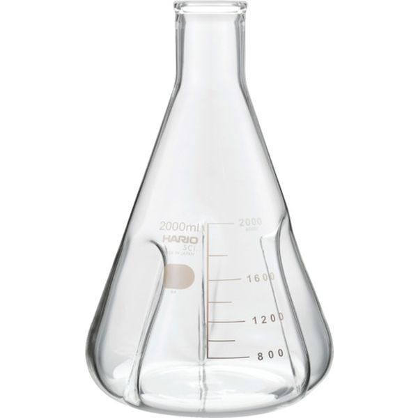 【メーカー在庫あり】 BSF2LSCI ハリオサイエンス(株) HARIO バッフル付き三角フラスコ2000ml BSF-2L-SCI JP店|株式会社ヒロチー商事 店