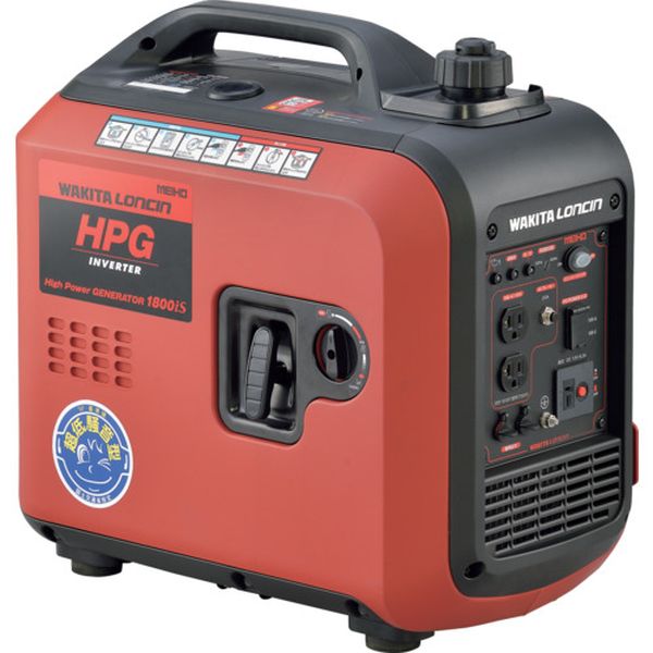 【メーカー在庫あり】 (株)ワキタ MEIHO 発電機 防音型インバータガソリン発電機 HPG1800IS JP店