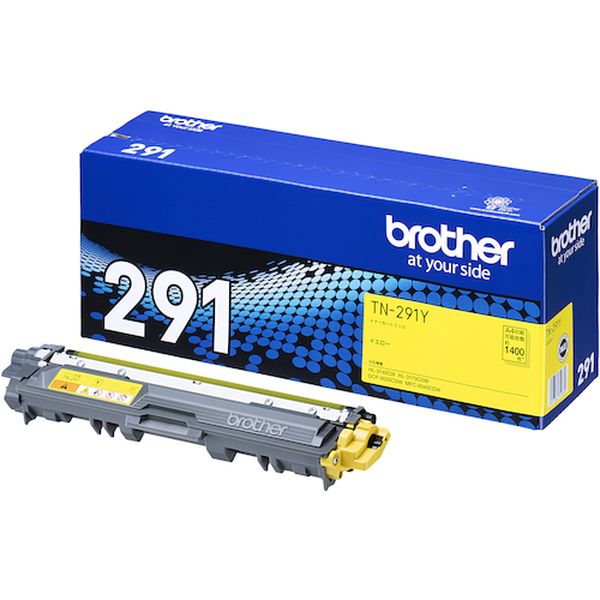 【メーカー在庫あり】 TN291Y ブラザー工業(株) ブラザー トナーカートリッジ TN-291 イエロー TN-291Y JP店