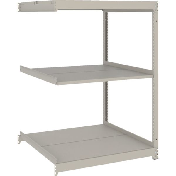 【メーカー在庫あり】 スチールラック 薄型ラック(耐荷重100Kg)900×595×H1200 3段連結 ネオグレー ネオグレー UL4363B JP店