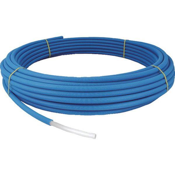 【メーカー在庫あり】 PEX13CCBY30 架橋ポリエチレン管 コルゲートイージーカポリ ブルー 13A 30m PEX13C-CB-Y30 JP店｜株式会社ヒロチー商事 店