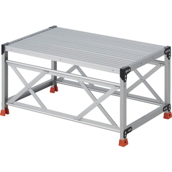 【メーカー在庫あり】 TSF11065 トラスコ中山(株) TRUSCO 作業用踏台 1段 高さ0.5m 天板1000×600 TSF-11065 JP店