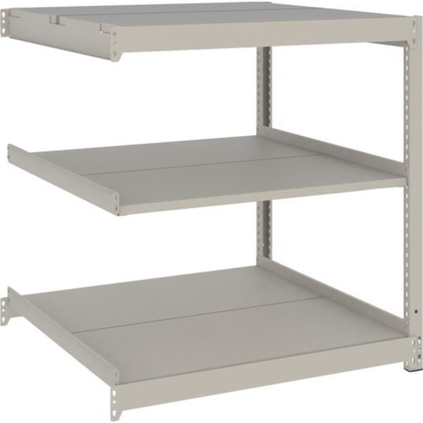 【メーカー在庫あり】 スチールラック 薄型ラック(耐荷重100Kg)1200&times;875&times;H900 3段連結 ネオグレー ネオグレー UL3493B JP店｜株式会社ヒロチー商事 店
