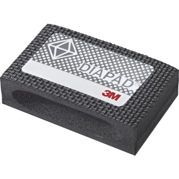 【メーカー在庫あり】 6200JSM18125 スリーエム 3M フレキシブルダイヤモンドハンドラップスS ＃120 55X90mm 黒 6200J S M18-125 JP店