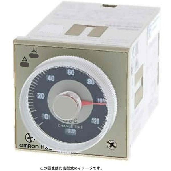 【製造業者店卸し資産あり】 H3CRG8LAC100120  オムロン(株) OMRON はやりっ児・三角州タイマ AC100-120 H3CR-G8L AC100-120 JP店