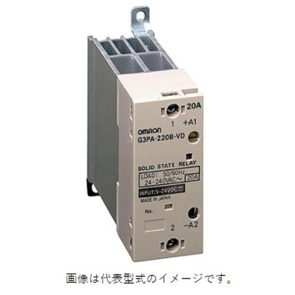 【メーカー在庫あり】 G3PA220BVDXDC524 オムロン(株) OMRON パワー・ソリッドステート・リレー DC5～24V G3PA-220B-VD-X DC5-24 JP店