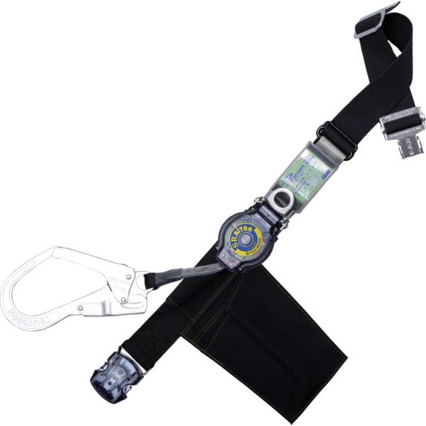 【メーカー在庫あり】 胴ベルト型墜落制止用器具(巻取)ロック機構付 ロックリトライト 黒 L 幅50MM×長さ1400MM ワンタッチバックル TB-LRL-OT593-BLK-L-JAN-BP JP店