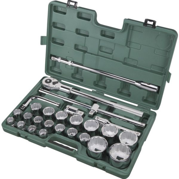 【メーカー在庫あり】 SATA社 SATA 12角ソケットレンチセット 差込角19mm(26点) 09016 JP店
