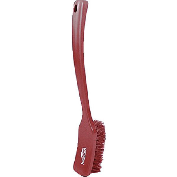 【メーカー在庫あり】 ヒルブラシ(株) HillBrush ロングハンドルブラシ(ソフト)赤 406X50 D10RESR JP店