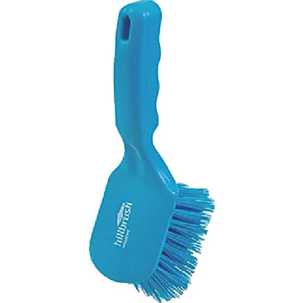 【メーカー在庫あり】 ヒルブラシ(株) HillBrush ショートハンドルブラシ(ハード)青 254X72 D4RESB JP店