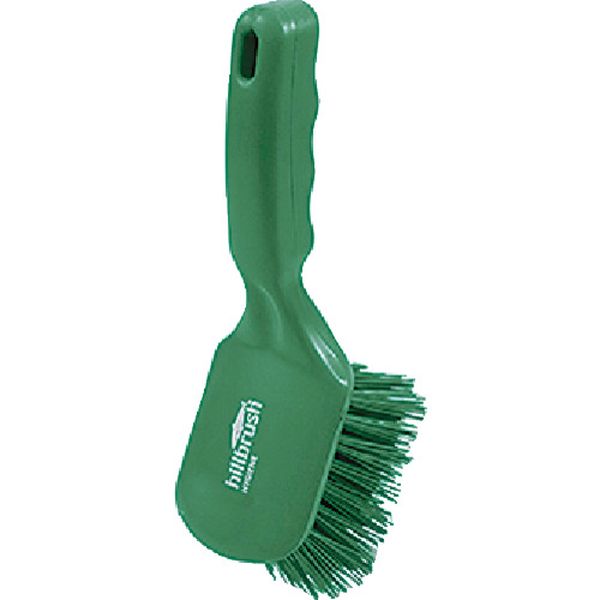 【メーカー在庫あり】 ヒルブラシ(株) HillBrush ショートハンドルブラシ(ハード)緑 254X72 D4RESG JP店