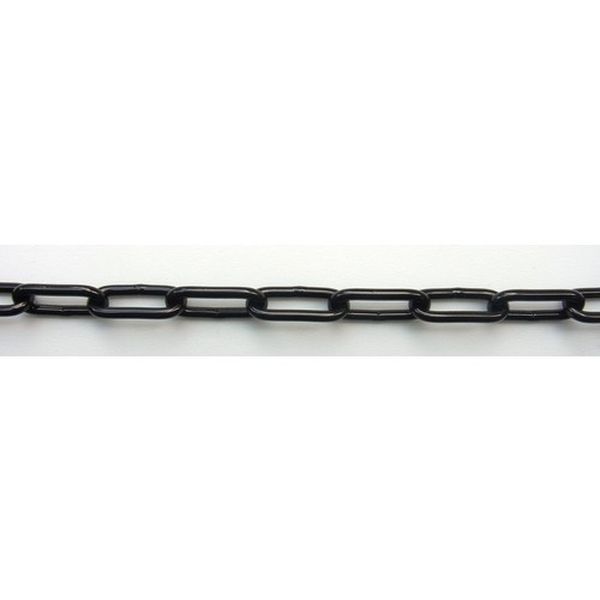 【製造会社店卸し資産あり】 IW48EBK  (株)ニッサチェイン ニッサチェイン ファインカラーチェン 15m 黒 IW48E-BK JP店