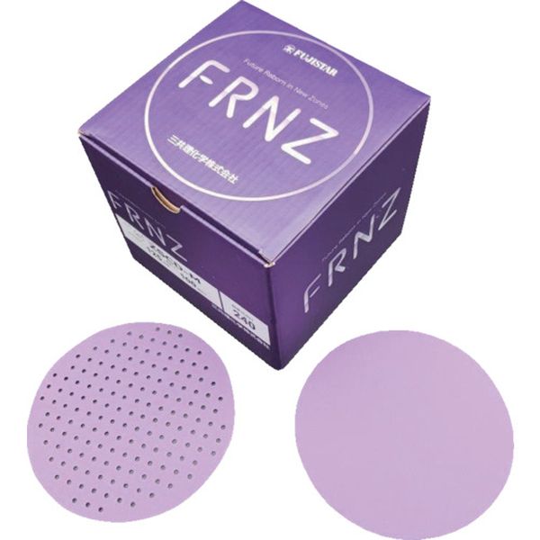 【メーカー在庫あり】 マジック式研磨紙 FRNZパープル研磨ディスク ZSCD-M(多孔穴(157穴))125＃400 100枚入り ZSCD-M125-400 JP店