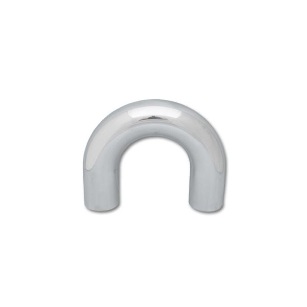 【USA在庫あり】 Vibrant 4in O.D. Universal アルミニウム Tubing (180 degree ベンド) - Polished vib2871 JP店