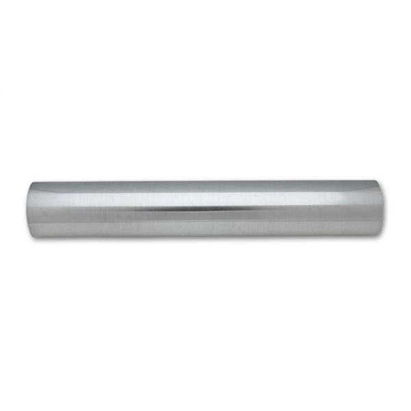 【USA在庫あり】 Vibrant 4in O.D. Universal アルミニウム Tubing (18in long ストレート Pipe) - Polished vib2877 JP店
