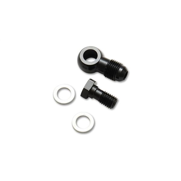 【USA在庫あり】 Vibrant -8AN Male バンジョーフィッティング 16mm x 1.5 Metric アルミニウム + ワッシャー2個 vib11535 JP店