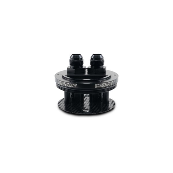 【USA在庫あり】 Vibrant 2-Port キャッチカン Lid Assy vib12786 JP店