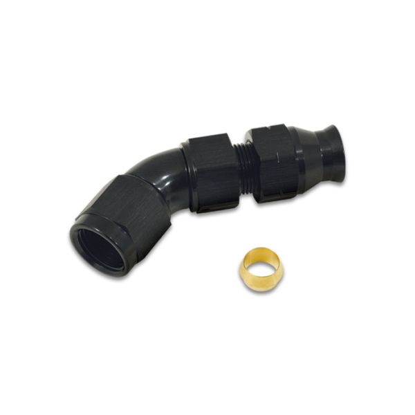 【USA在庫あり】 Vibrant 45 Degree 5/16in Tube to メス 6AN アダプター vib16555 JP店