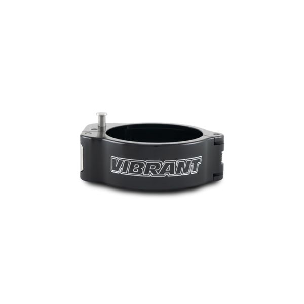 【USA在庫あり】 Vibrant 2in O.D. Aluminized HD 2.0 クランプ -アルマイト ブラック (クランプ Only) vib32533 JP店