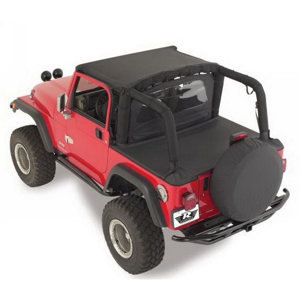 【USA在庫あり】 Rampage 92年-95年 Jeep ラングラー(YJ) Tonneau Cover - Black Denim ram721015 JP店 14,241円