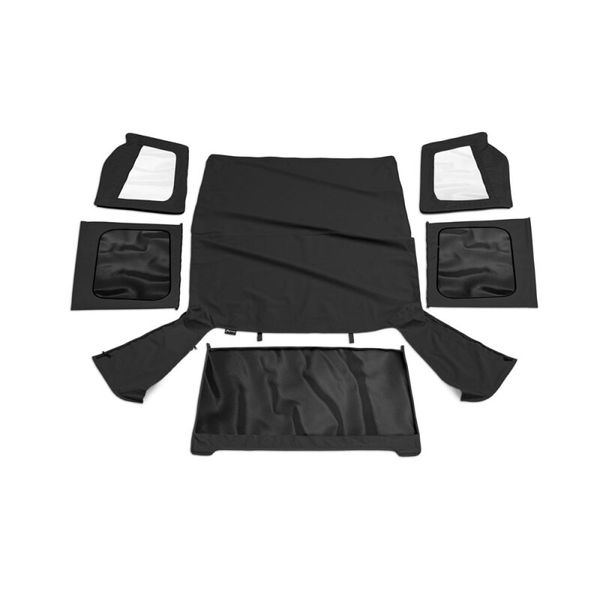 【USA在庫あり】 Rampage 88年-95年 Jeep ラングラー(YJ) OEM Replacement Top - Black Denim ram99415 JP店