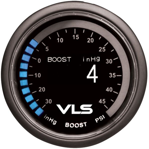 【USA在庫あり】 Revel VLS 52mm 30inHg-45PSI Digital OLED Boost ゲージ rvl1TR1AA001R JP店