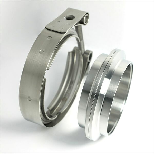 【USA在庫あり】 Stainless Bros 3.0インチ 304SS V-Band アセンブリ - 2 フランジ/1 クランプ stb603-07610-0002 JP店