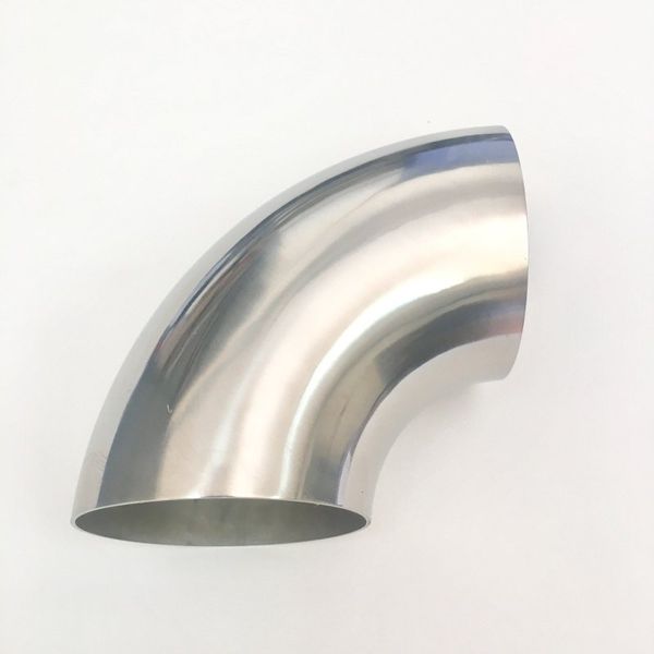 【USA在庫あり】 Ticon Industries 4.0in Diameter 90 .9D/3.5in CLR 1.5mm /.059in Wall Thickness チタン Elbow tic101-10255-3109 JP店