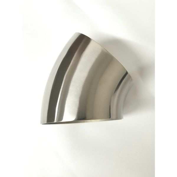 【USA在庫あり】 Ticon Industries 5.0in Diameter 45 Degree 1D/5in CLR 2mm /.059in Wall Thickness チタン Elbow tic101-12728-3110 JP店