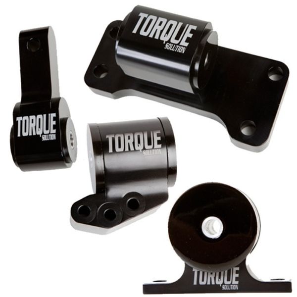 【USA在庫あり】 Torque Solution ビレット アルミニウム 4 Piece エンジンマウント キット: ミツビシ Evolution 01年-06年 5sp Only tqsTS-EV-1235 JP店