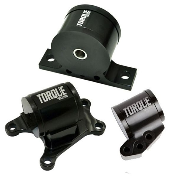 【USA在庫あり】 Torque Solution ビレット アルミニウム 3 piece エンジンマウント キット: ミツビシ Evolution VII-IX 2001年-2006年 tqsTS-EV-126 JP店