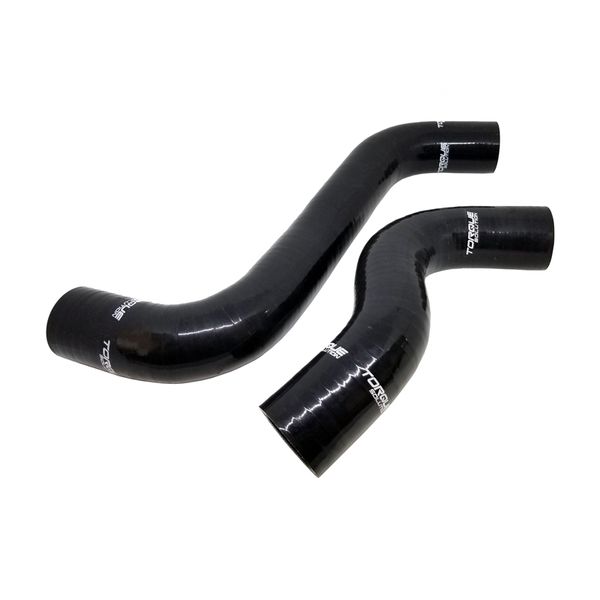 【USA在庫あり】 Torque Solution 2015+ スバル WRX/2014+ Forester XT Silicone ラジエターホース キット - ブラック tqsTS-SU-419BK JP店