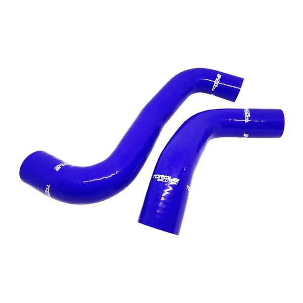 【USA在庫あり】 Torque Solution 08年-14年 スバル WRX/08年-18年 STI/09年-13年 Forester XT Silicone ラジエターホース キット - ブルー tqsTS-SU-420BU JP店