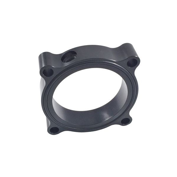 【USA在庫あり】 Torque Solution スロットルボディスペーサー ブラック : アウディ/フォルクスワーゲン 2.0T FSI SI tqsTS-TBS-030B JP店