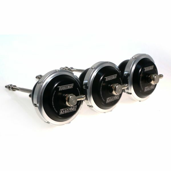 【USA在庫あり】 Turbosmart Universal IWG75 ボルグワーナー EFR B1 ツインスクロール 140mm Rod ブラック 14PSI IWG turTS-0620-2142 JP店