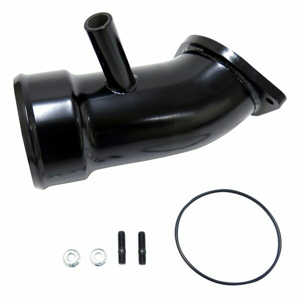 【USA在庫あり】 Wehrli 17年-19年 シボレー 6.6L L5P Duramax 3.5in インテーク Horn w/PCV Port - グロスブラック wcfWCF100721-GB JP店