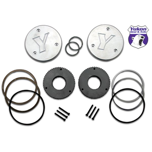 【USA在庫あり】 Yukon Gear Hardcore Drive Flange キット For Dana 60 / 30 Spline Outer Stubs. Yukon Engraved Caps yukYHC50003 JP店