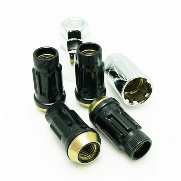 【USA在庫あり】 Wheel Mate Muteki SR45R ラグナットキット Lock Set 12x1.5 45mm ブラック whm34938B JP店