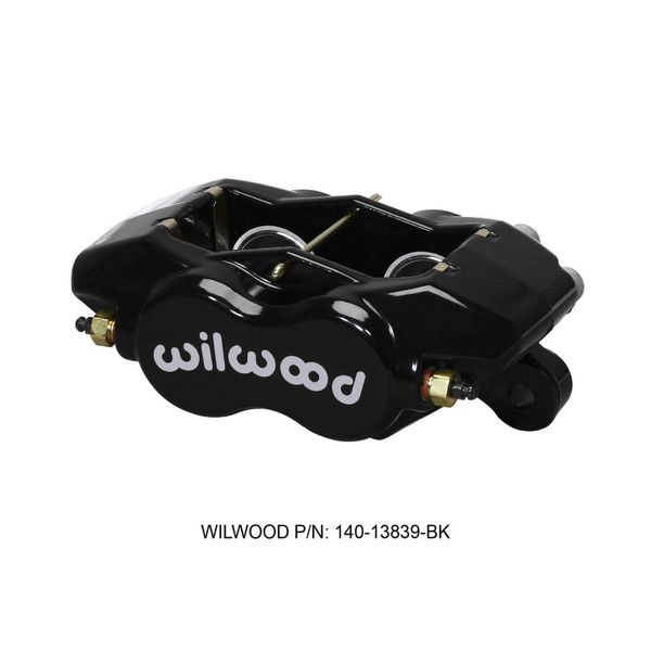 【USA在庫あり】 Wilwood Caliper-Forged DynaliteI-ブラック 1.38in ピストンs .81in Disc wil120-13839-BK JP店