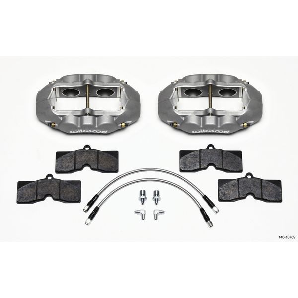 【USA在庫あり】 Wilwood D8-4 フロント キャリパーキット Clear Corvette C2 / C3 65-82 wil140-10789 JP店