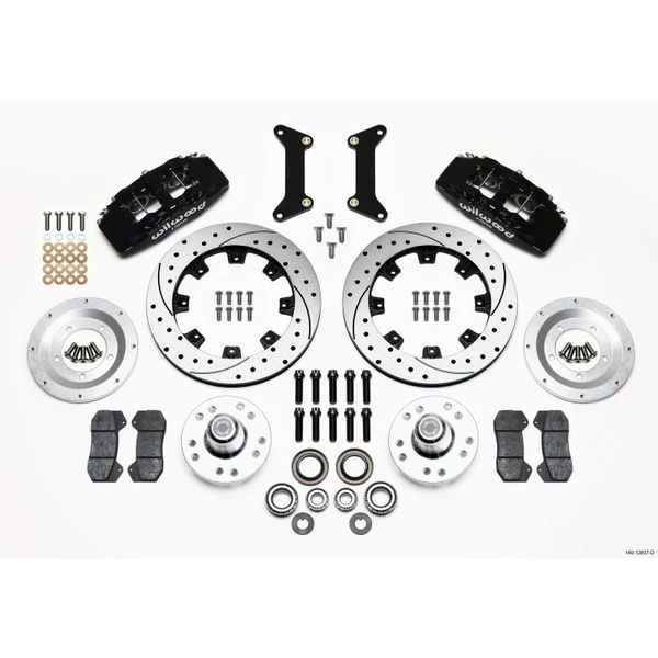 【USA在庫あり】 Wilwood Dynapro 6 フロント Hub Kit 12.19in Drilled 79-87 GM G Body wil140-12837-D JP店