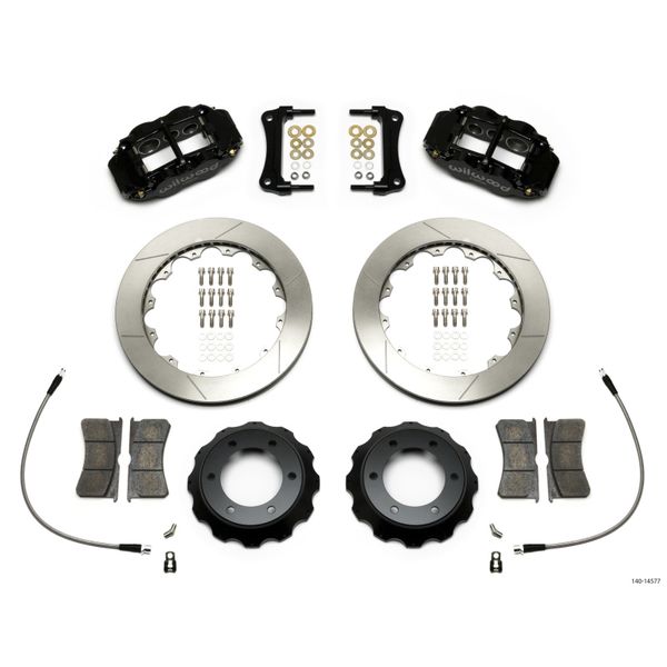 【USA在庫あり】 Wilwood Narrow Superlite 6R フロント Kit 12.88in Slotted Rotor w/ Lines 05-15 トヨタ Tacoma wil140-14577 JP店