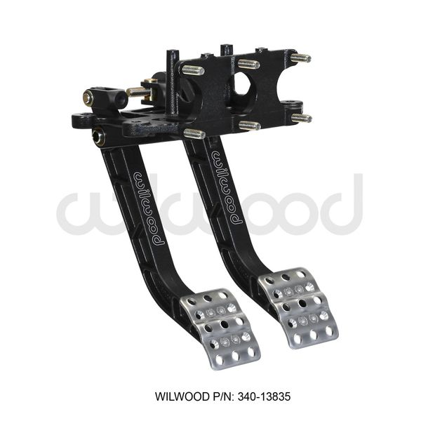 【USA在庫あり】 Wilwood アジャスタブル Dual Pedal - ブレーキ / Clutch - Rev. Swing Mount - 5.1:1 wil340-13835 JP店