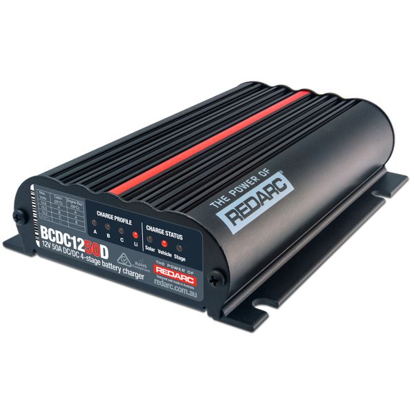【USA在庫あり】 REDARC DC/DC 4-Stage In-Vehicle Battery Charger - 12V 50A rdcBCDC1250D JP店
